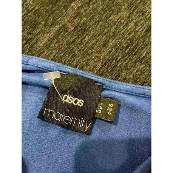 ASOS Maternity Dresses Sleeveless Bodycon Midi 6 Casual Business Lounge Small‎ - Picture 8 of 8